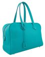 Taurillon Clemence Novillo Victoria II 35 in Turquoise Fashion