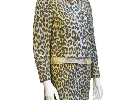 Leopard 3 piece suit Supply