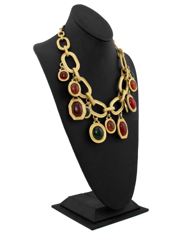 Signed and Numbered Yves Saint Laurent Statement Necklace For Cheap