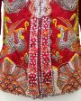 Red Dragon and Phoenix Beaded Jacket Hot on Sale