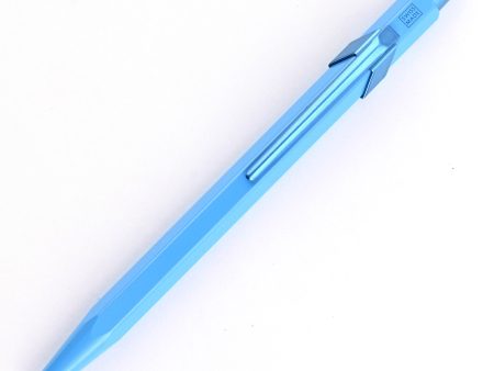 Caran d Ache 849 Claim Your Style Ball Pen - Azure Blue (Limited Edition) Cheap