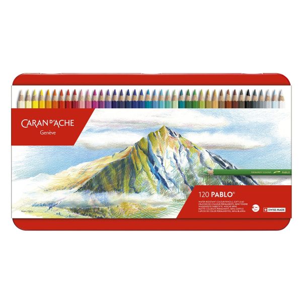 Caran d Ache Pablo - Box of 120 Colours For Discount