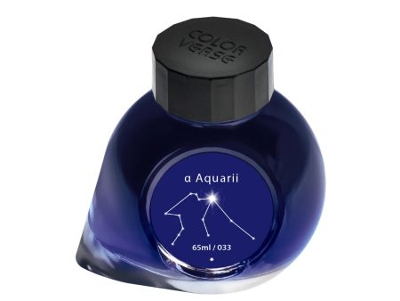 Colorverse Project Constellation II α Aquarii Ink Bottle, Dark Blue- 65ml For Sale