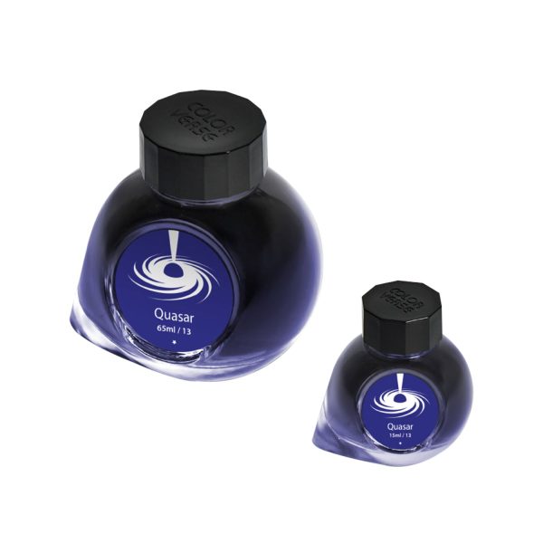 Colorverse Astrophysics Quasar Ink Bottle, Dark Blue - 65ml + 15ml Supply