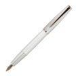 Hongdian A3 Meteor Series Fountain Pen with Pen Pouch & Ink - Silver Rosegold Fashion