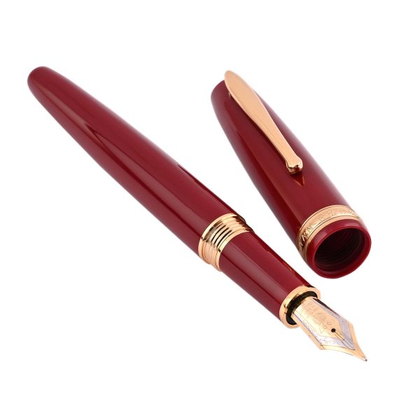 Hongdian 1841 Fountain Pen - Red GT Online now