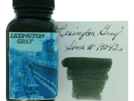 Noodler s 19042 Lexington Gray Ink Bottle, Grey - 88ml For Sale