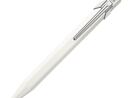 Caran d Ache 849 Roller Ball Pen - White Sale