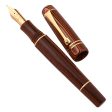 Magna Carta Libertatum Crown Fountain Pen - Red Gold Online Sale