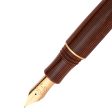 Magna Carta Libertatum Crown Fountain Pen - Red Gold Online Sale