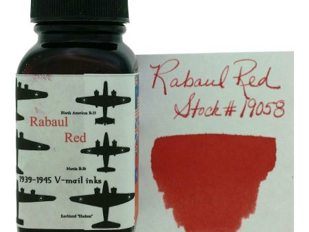 Noodler s 19058 Vmail Rabaul Red Ink Bottle - 88ml Sale