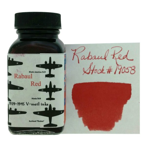 Noodler s 19058 Vmail Rabaul Red Ink Bottle - 88ml Sale