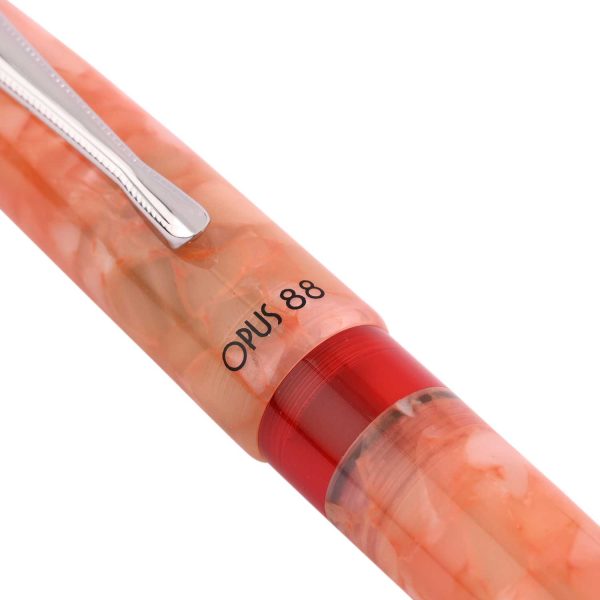 Opus 88 Minty Fountain Pen - Orange Supply