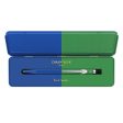 Caran d Ache 849 Paul Smith Ball Pen - Cobalt Blue & Emerald Green (Limited Edition) Sale