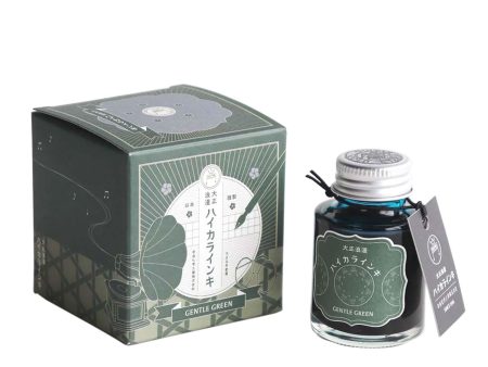 Teranishi Haikara Gentle Green Ink - 40ml Sale