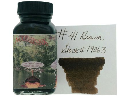 Noodler s 19063 #41 Brown Ink Bottle - 88ml For Sale