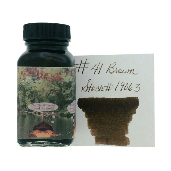 Noodler s 19063 #41 Brown Ink Bottle - 88ml For Sale