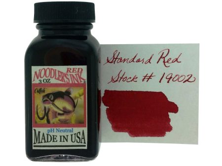 Noodler s 19002 Ink Bottle, Red - 88ml Online Sale