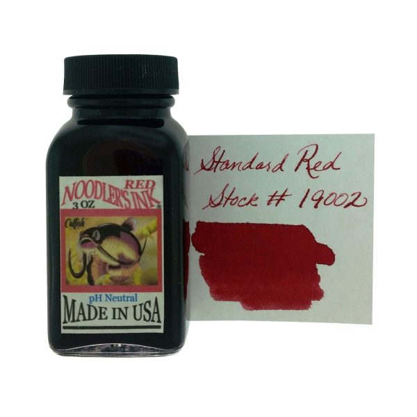 Noodler s 19002 Ink Bottle, Red - 88ml Online Sale