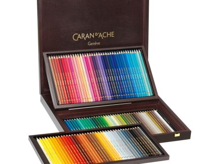 Caran d Ache Pablo - Wooden Box of 120 Colours For Sale