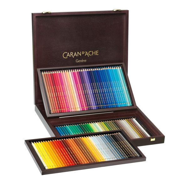 Caran d Ache Pablo - Wooden Box of 120 Colours For Sale