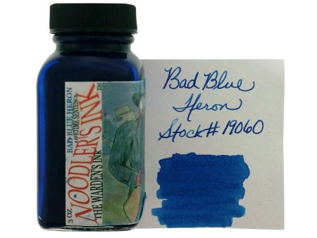 Noodler s 19060 Bad Blue Heron Ink Bottle - 88ml Online Sale