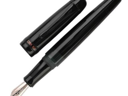 Opus 88 Jazz Fountain Pen - Solid Black Online Hot Sale