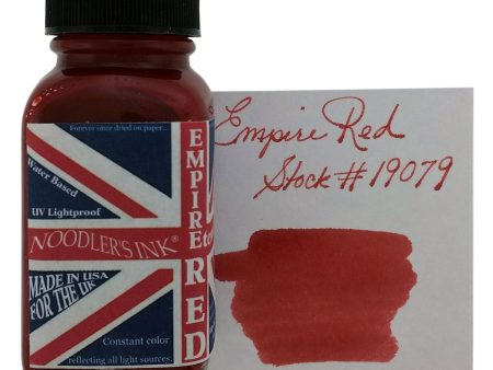 Noodler s 19079 Empire Red Ink Bottle - 88ml For Sale