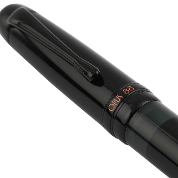 Opus 88 Jazz Fountain Pen - Solid Black Online Hot Sale