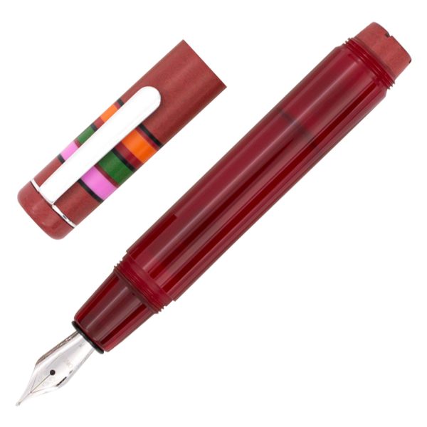 Opus 88 Fantasia Fountain Pen - Red Sale