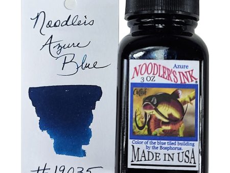 Noodler s 19035 Ottoman Azure Ink Bottle, Blue - 88ml Online Sale