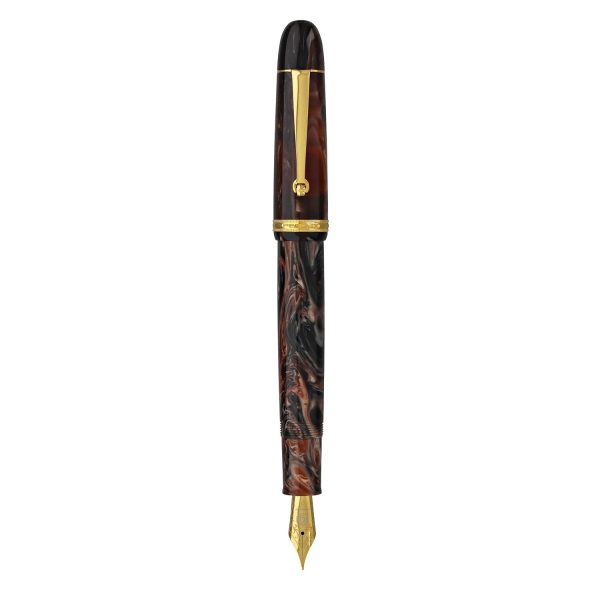 Penlux Masterpiece Grande Fountain Pen - Marble Wave GT Cheap