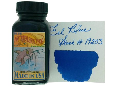 Noodler s 19203 Eel Blue Ink Bottle - 88ml on Sale