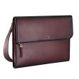 Lapis Bard Ducorium Bexley 13inch Laptop Sleeve With Shoulder Strap - Bordeaux Sale