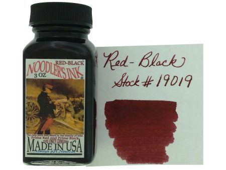 Noodler s 19019 Red Black Ink Bottle - 88ml Sale