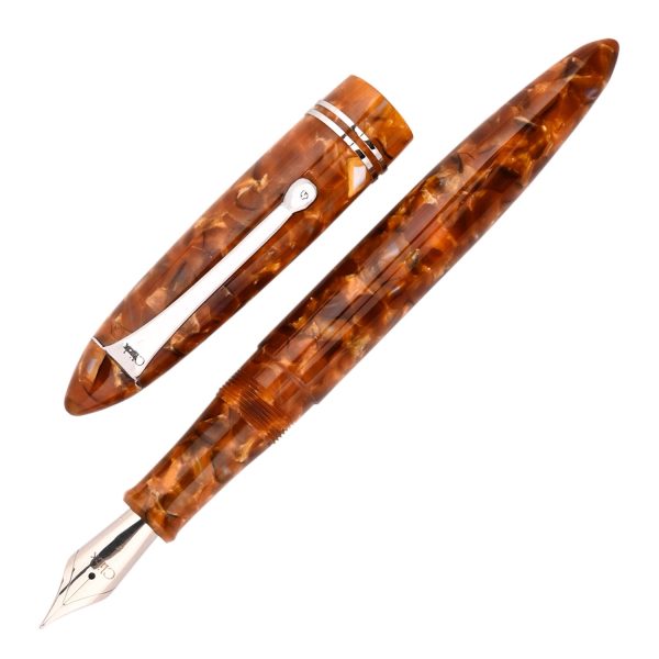 Click Yen Fountain Pen - Lava Gold CT Hot on Sale