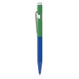 Caran d Ache 849 Paul Smith Ball Pen - Cobalt Blue & Emerald Green (Limited Edition) Sale