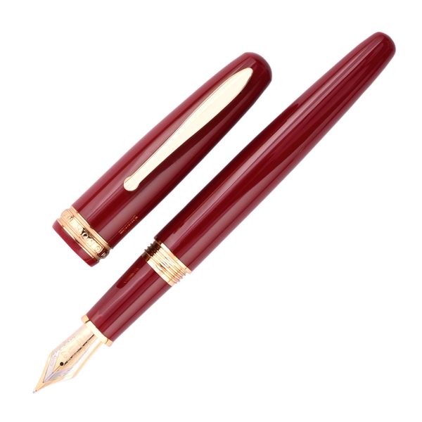 Hongdian 1841 Fountain Pen - Red GT Online now