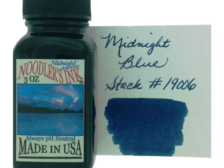 Noodler s 19006 Midnight Blue Ink Bottle - 88ml Discount