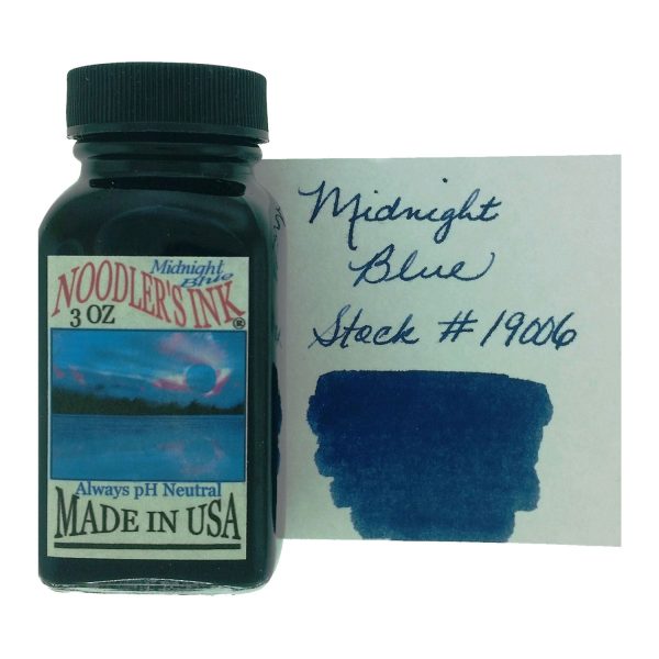 Noodler s 19006 Midnight Blue Ink Bottle - 88ml Discount