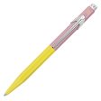 Caran d Ache 849 Paul Smith Ball Pen - Chartreuse Yellow & Rose Pink (Limited Edition) Discount