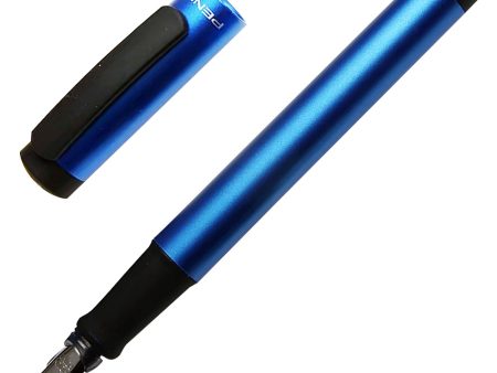 Penlux Junior Fountain Pen - Metallic Blue Sale