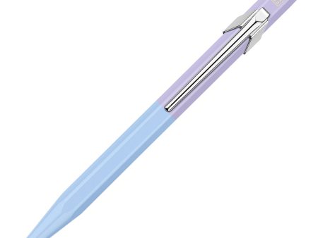 Caran d Ache 849 Paul Smith Ball Pen - Sky Blue & Lavender Purple (Limited Edition) Online