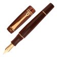 Magna Carta Libertatum Crown Fountain Pen - Red Gold Online Sale