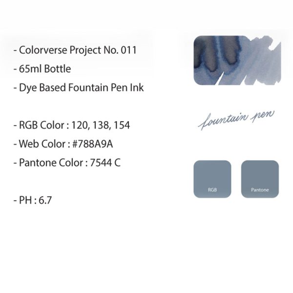 Colorverse Project α And Ink Bottle, Gray - 65ml Online Hot Sale