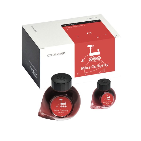 Colorverse Spaceward Mars Curiosity Ink Bottle, Red - 65ml + 15ml Online now