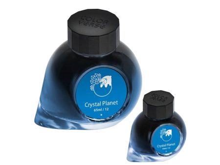 Colorverse Spaceward Crystal Planet Ink Bottle, Blue - 65ml + 15ml on Sale