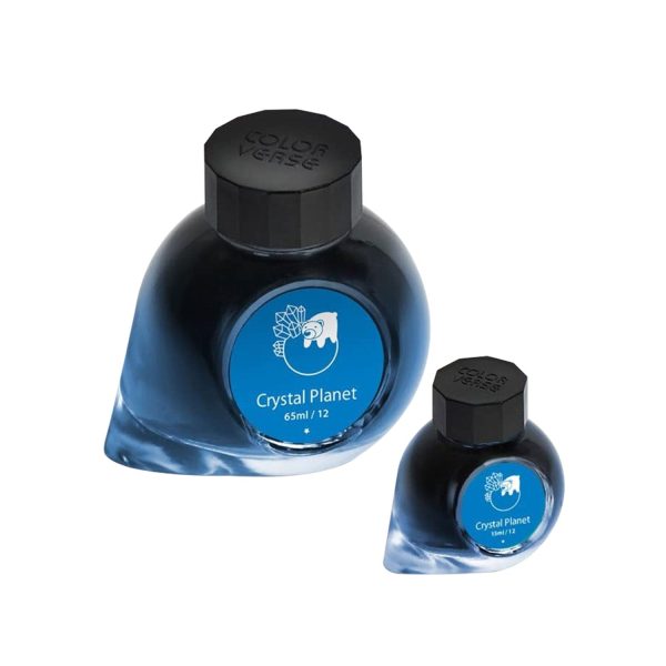 Colorverse Spaceward Crystal Planet Ink Bottle, Blue - 65ml + 15ml on Sale