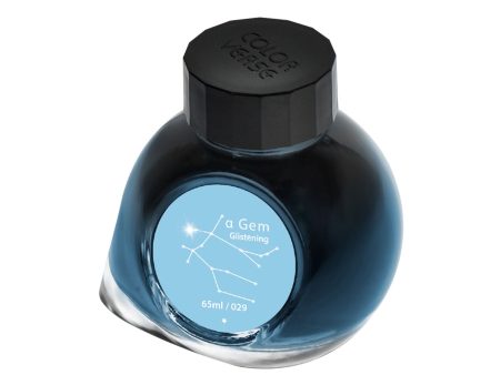 Colorverse Project Constellation II α Gem Ink Bottle, Glistening Light Blue - 65ml Fashion