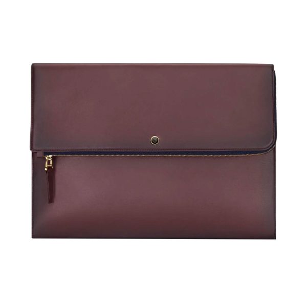 Lapis Bard Ducorium Bexley 13inch Laptop Sleeve With Shoulder Strap - Bordeaux Sale